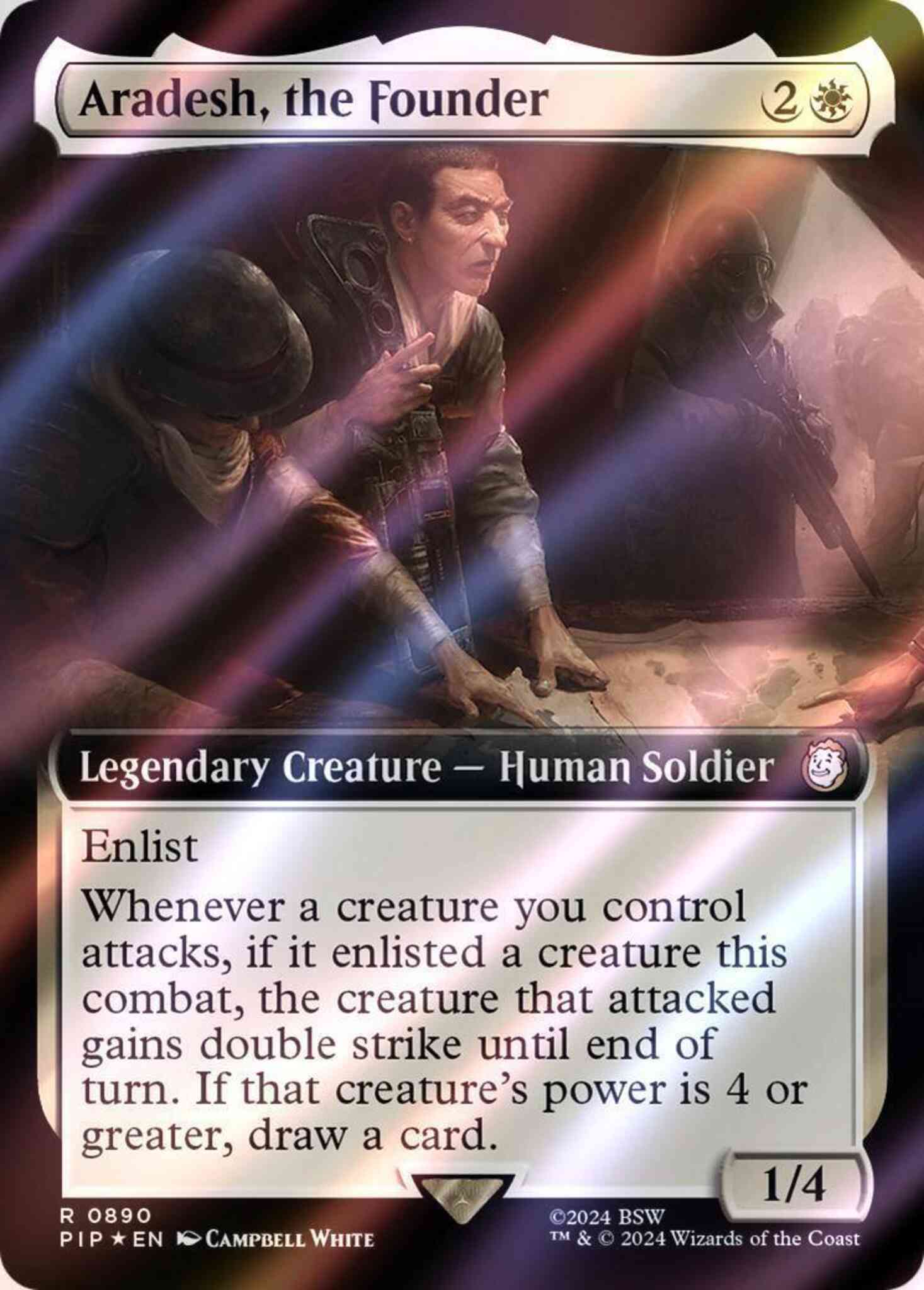 Aradesh, the Founder [890] [Extended Art] [Fallout] [Surge Foil]
