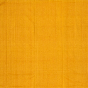 Mustard Mangalagiri Cotton Saree With Stripes & Zari Border