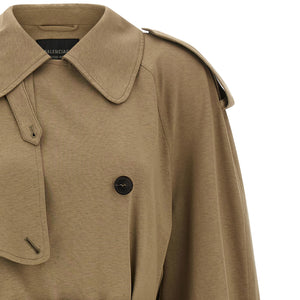 Balenciaga Cotton Trench Coat