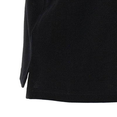 Saint Laurent Cassandre Embroidered Polo Shirt