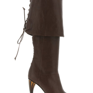 Alexander McQueen Horn Heel Boots