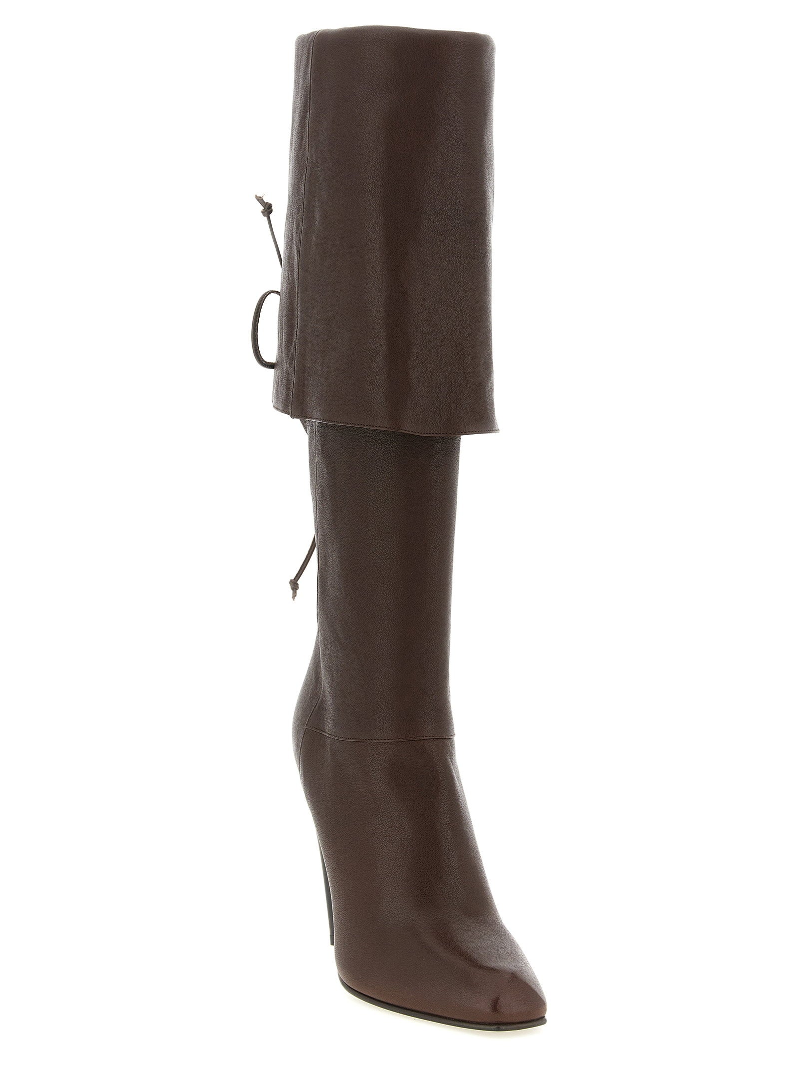 Alexander McQueen Horn Heel Boots