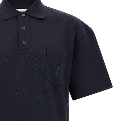 Saint Laurent Cassandre Polo Shirt