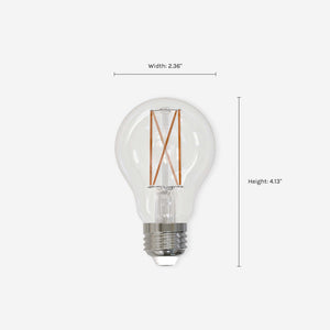 A19 LED Filament Bulb (Set of 4)