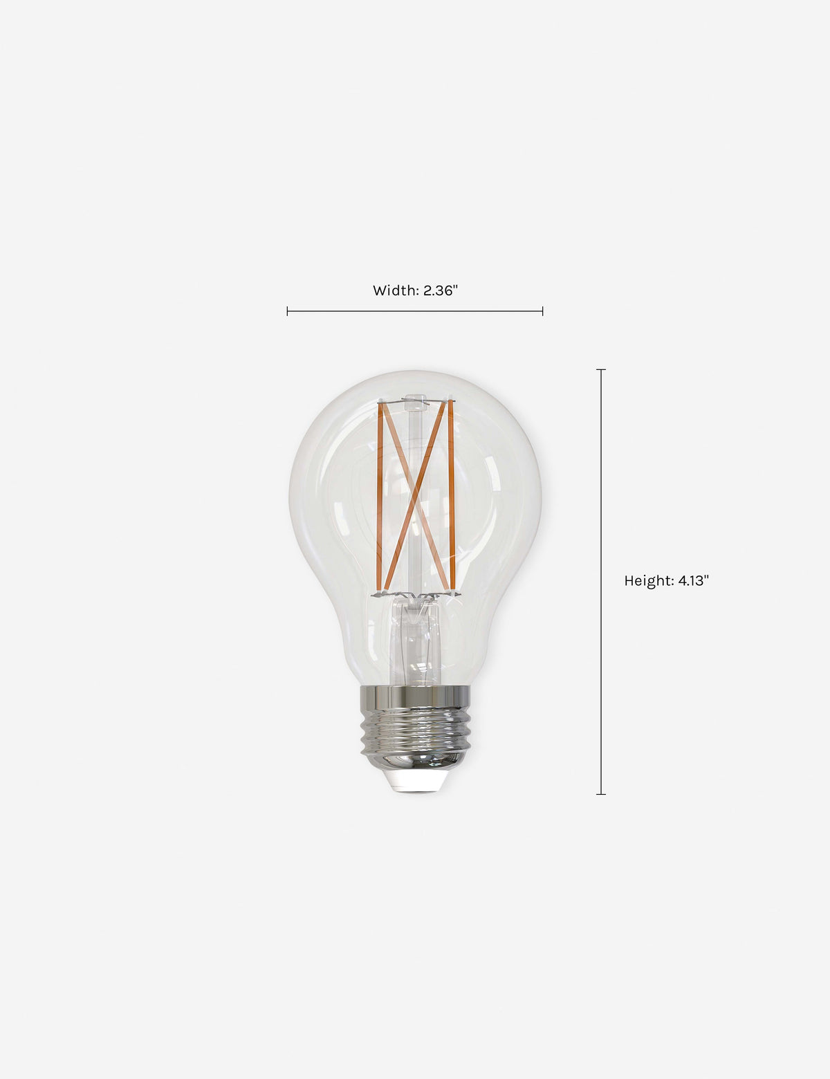 A19 LED Filament Bulb (Set of 4)