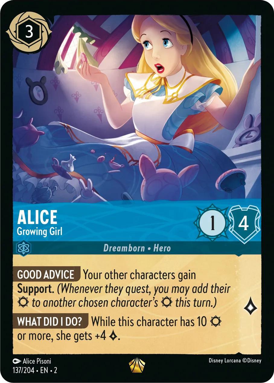 Alice - Growing Girl - 137/204 [Rise Of The Floodborn] [Non-Foil]