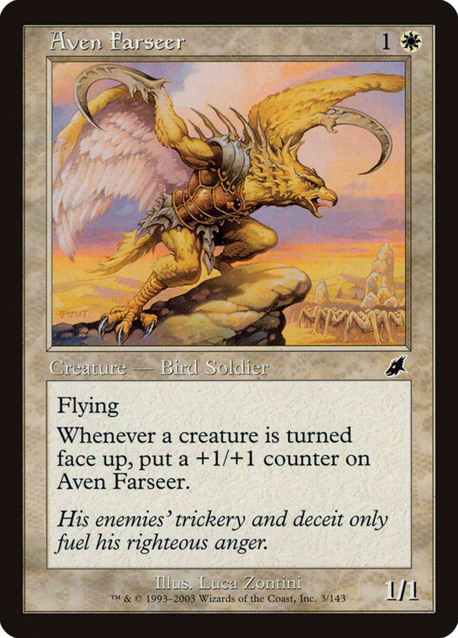 Aven Farseer [3] [Scourge] [Non-Foil]