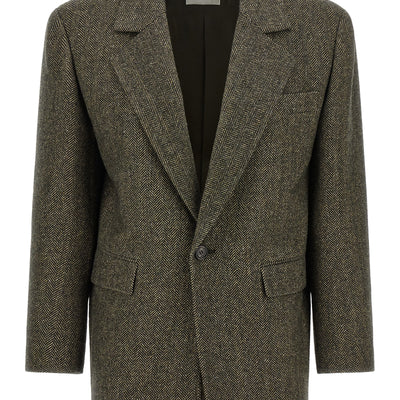 Saint Laurent Herringbone Blazer