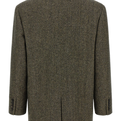 Saint Laurent Herringbone Blazer