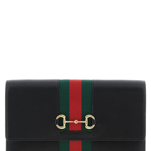 Gucci Horsebit Web Wallet On Chain