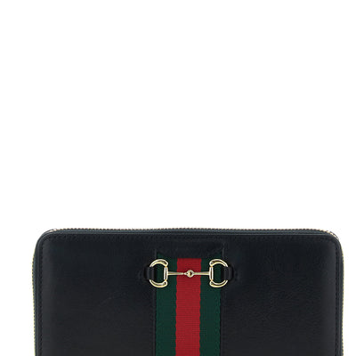 Gucci Horsebit Web Wallet