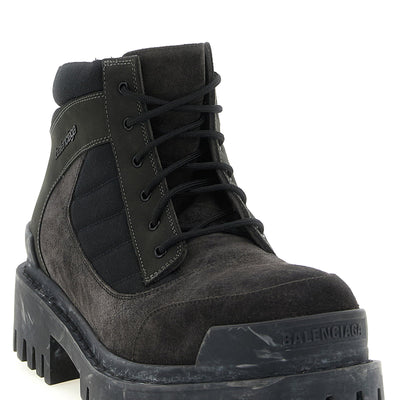 Balenciaga Combat Strike Ankle Boots