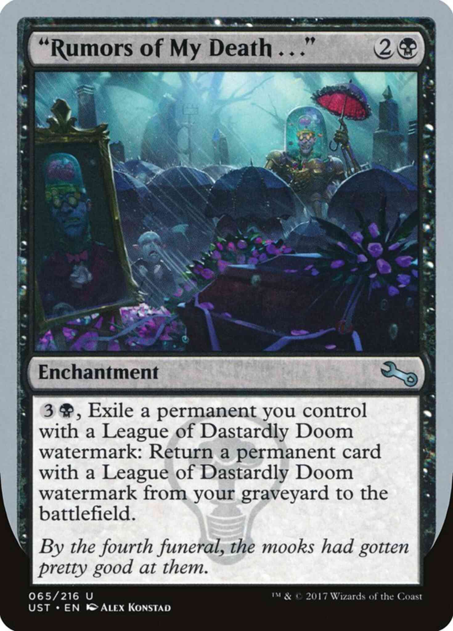 "Rumors of My Death . . ." [65] [Unstable] [Non-Foil]