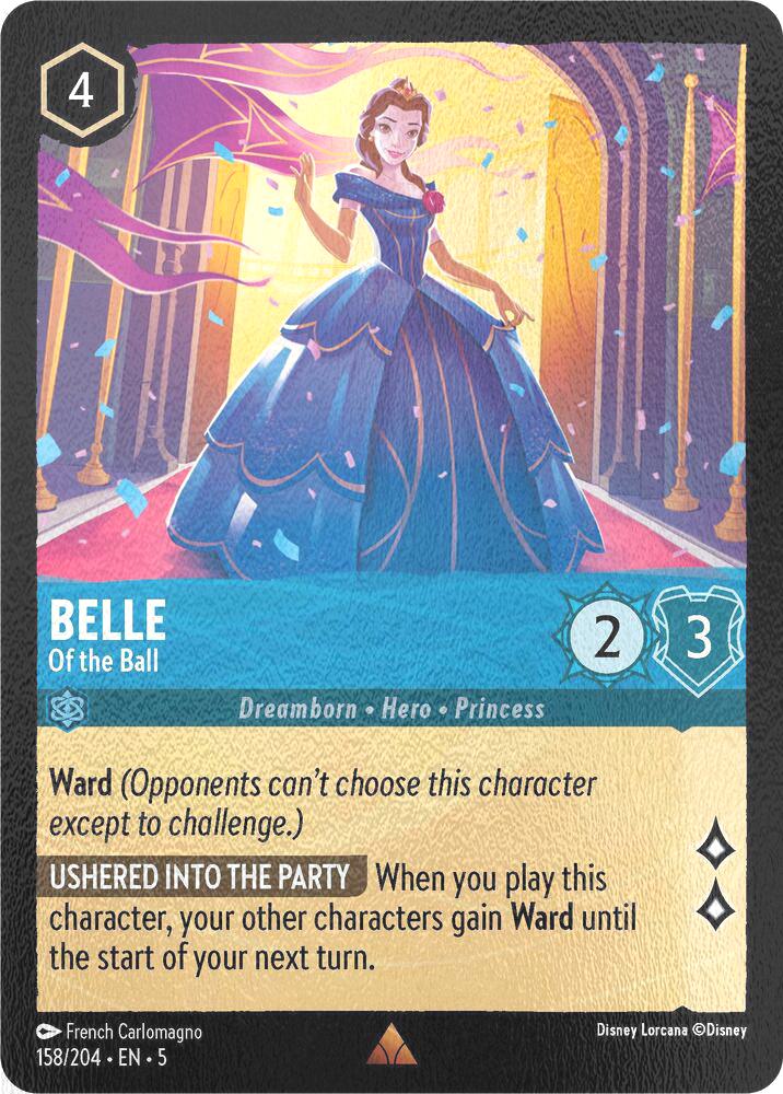 Belle - Of the Ball - 158/204 [Shimmering Skies] [Cold Foil]