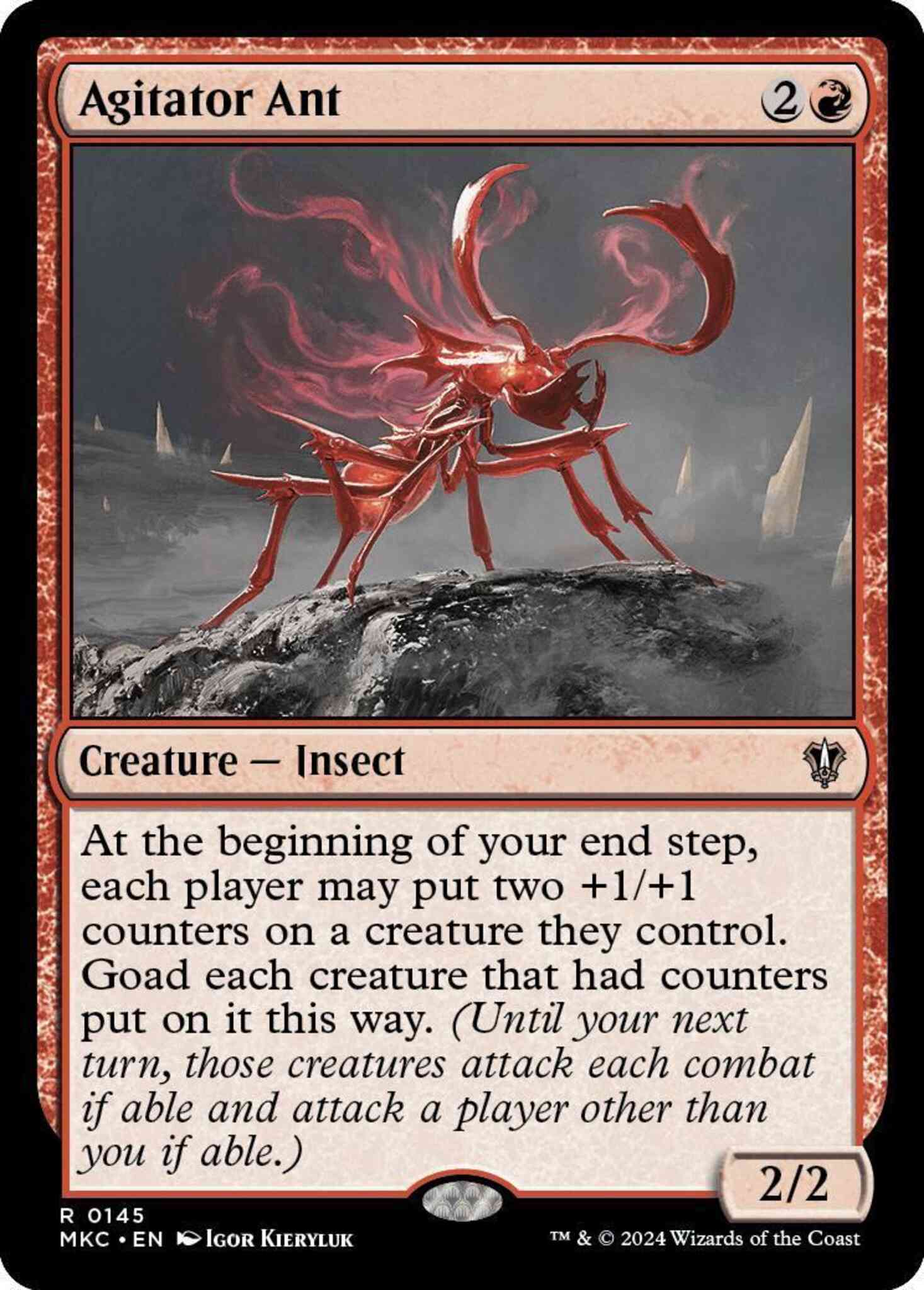 Agitator Ant [145] [Murders at Karlov Manor: Commander] [Non-Foil]