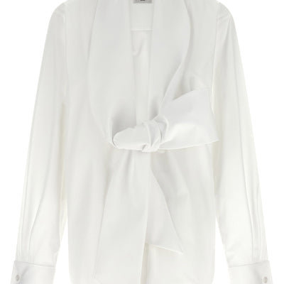Saint Laurent Lavallière Collar Shirt