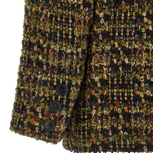 Saint Laurent Bouclé Tweed Blazer