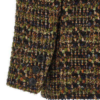 Saint Laurent Bouclé Tweed Blazer