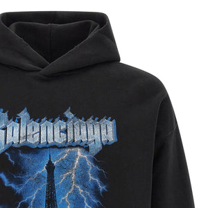 Balenciaga Paris Thunderstorm Hoodie
