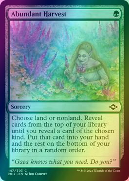 Abundant Harvest [147] [Modern Horizons 2] [Foil]