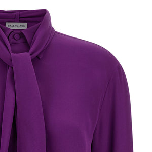 Balenciaga Shirt With Scarf