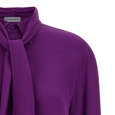 Balenciaga Shirt With Scarf