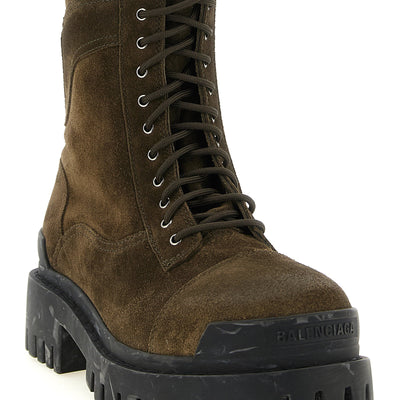 Balenciaga Combat Strike Ankle Boots
