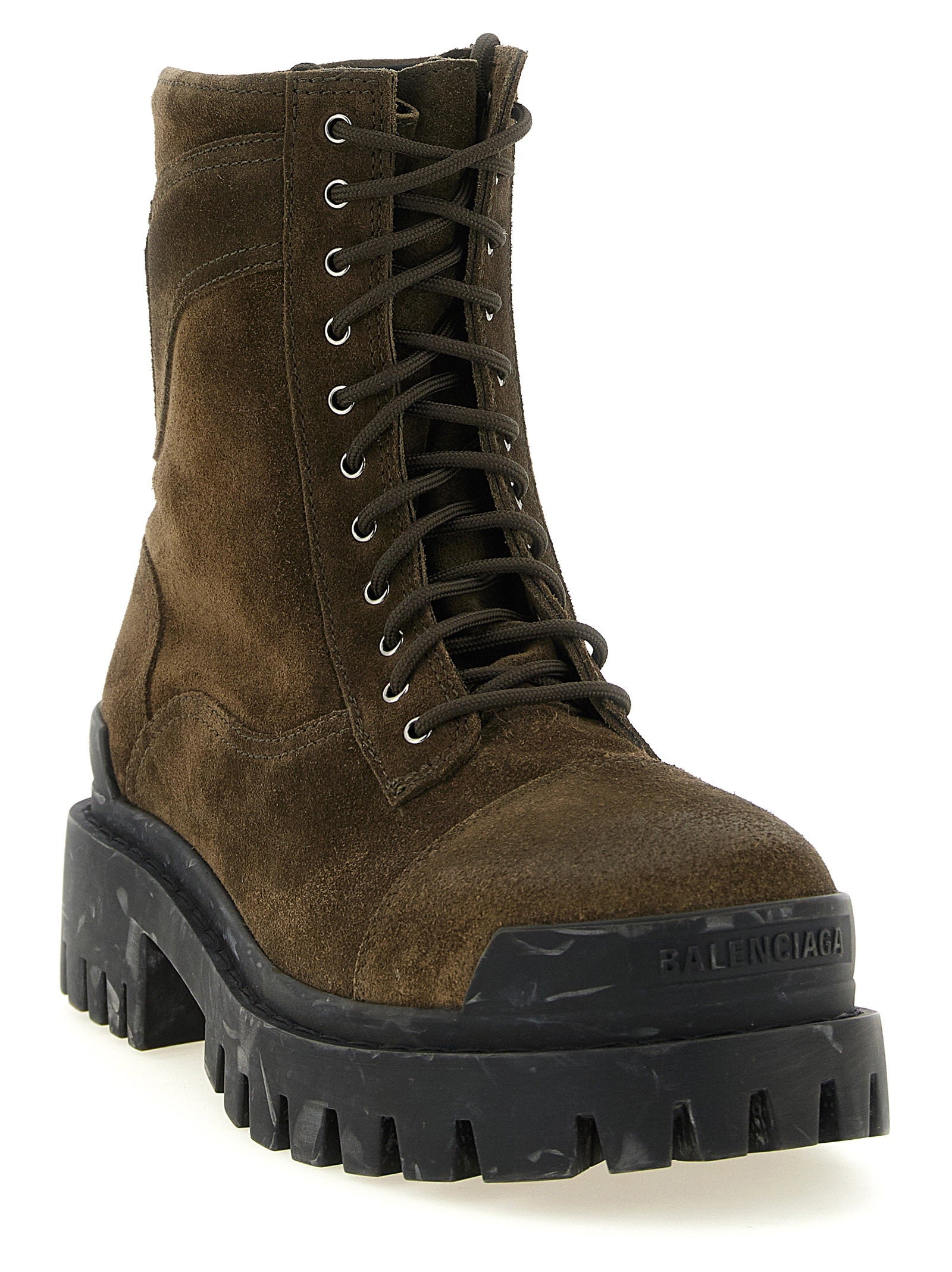 Balenciaga Combat Strike Ankle Boots