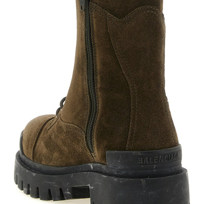 Balenciaga Combat Strike Ankle Boots