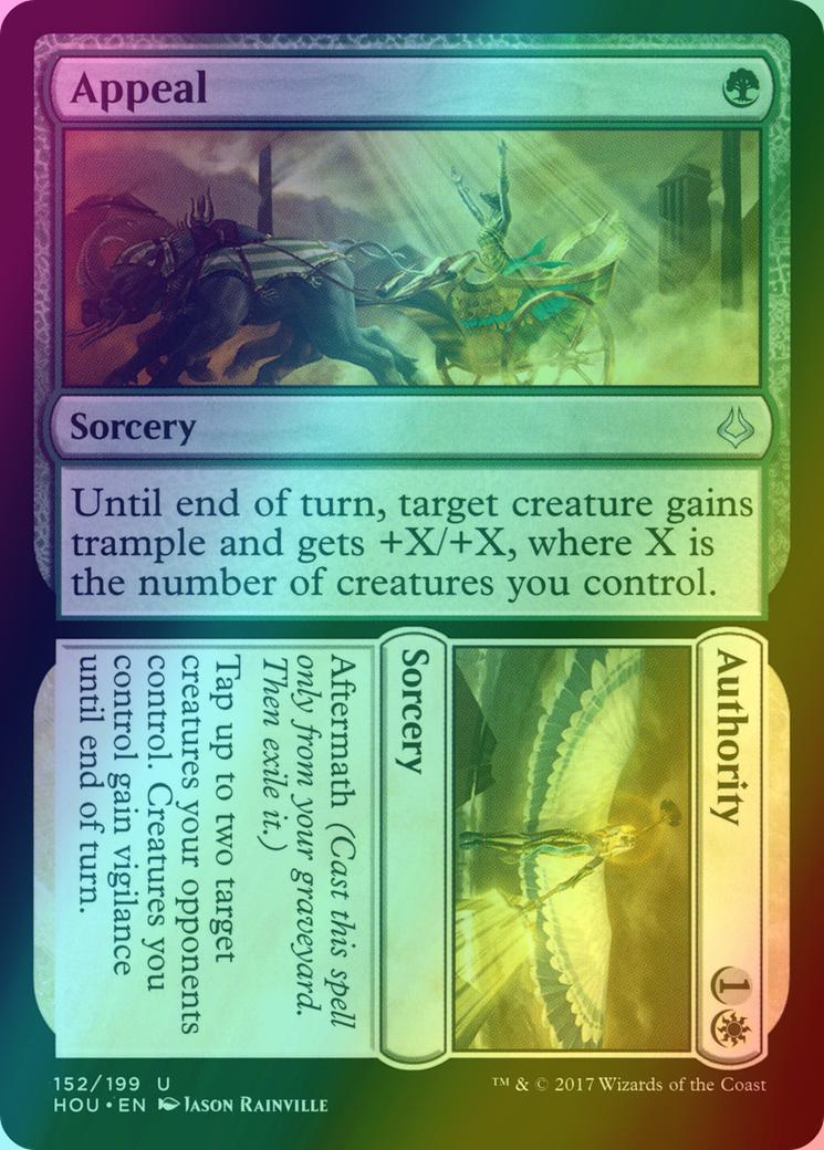 Appeal // Authority [152] [Hour of Devastation] [Foil]