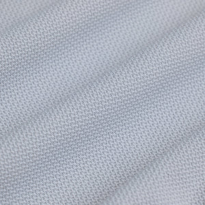 White Textured Polo T-Shirt