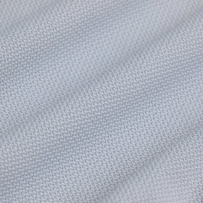 White Textured Polo T-Shirt