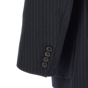 Saint Laurent Pinstriped Double-breasted Blazer