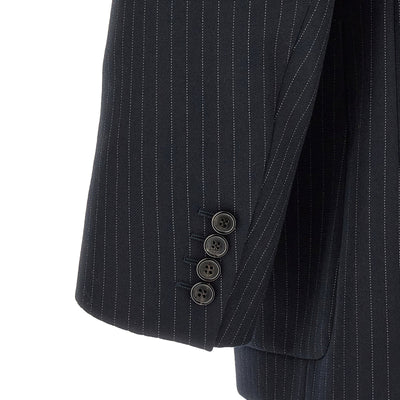 Saint Laurent Pinstriped Double-breasted Blazer