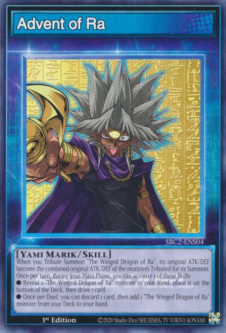 Advent of Ra - SBC2-ENS04 - Common - 1st Edition
