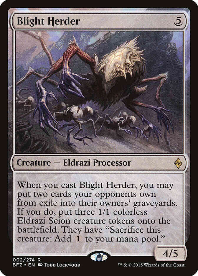 Blight Herder [2] [Battle for Zendikar] [Non-Foil]