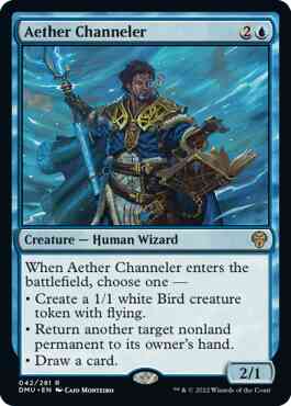 Aether Channeler [42] [Dominaria United] [Non-Foil]