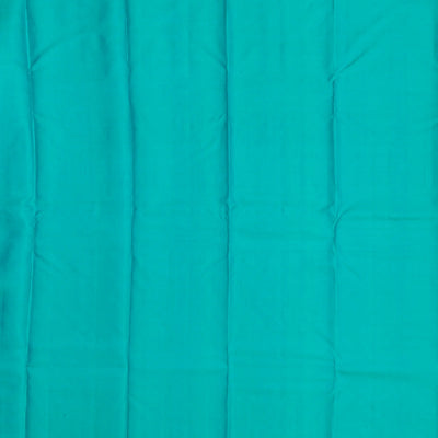 Pink Silk Saree With Floral Motifs & Contrast Pallu