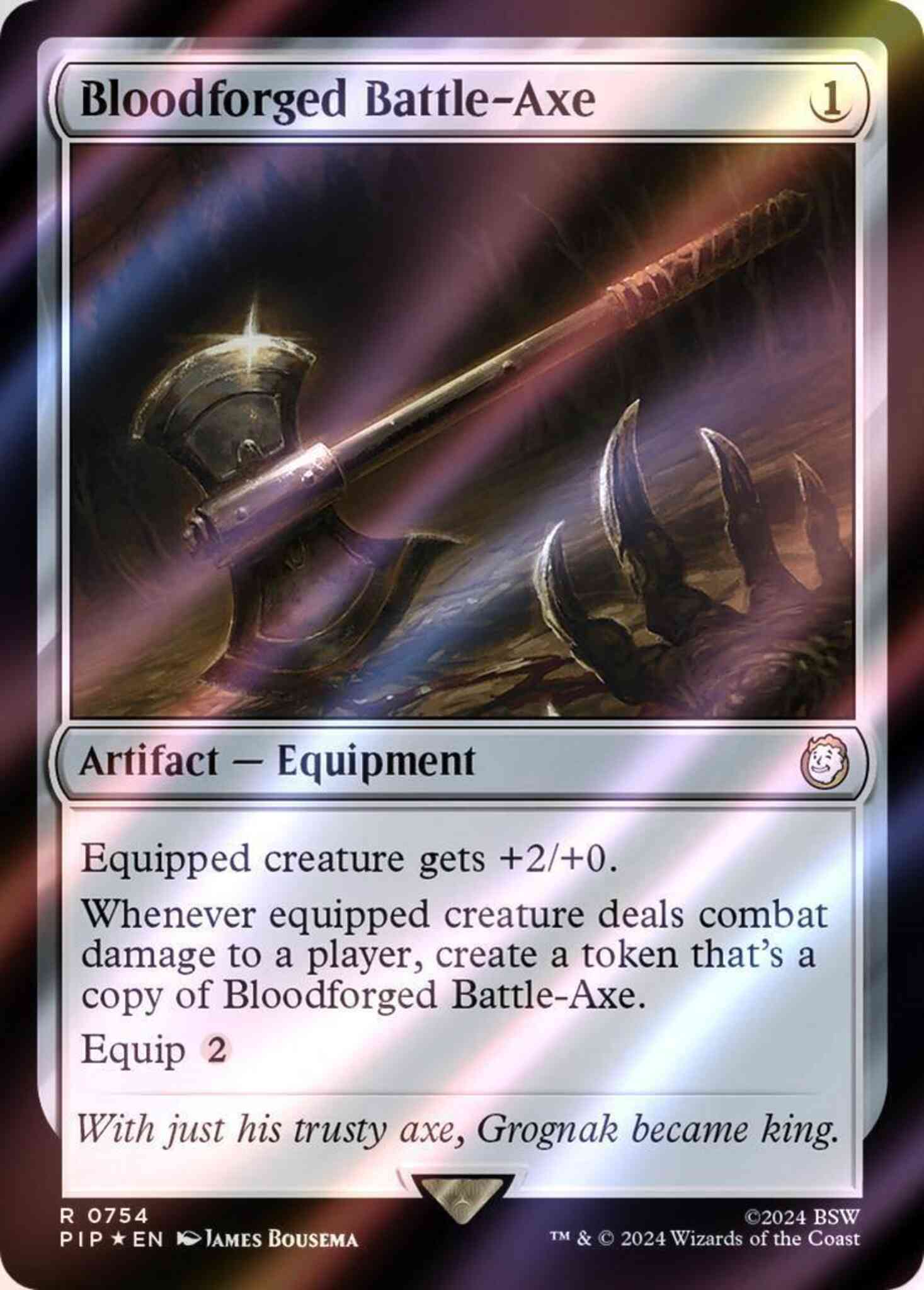 Bloodforged Battle-Axe [754] [Fallout] [Surge Foil]