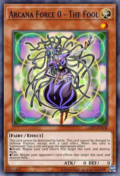 Arcana Force 0 - The Fool - LODT-EN008 - Common - 1st Edition