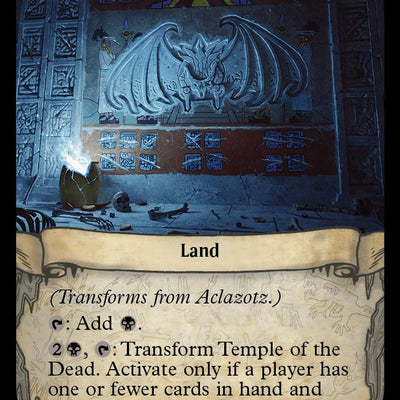 Aclazotz, Deepest Betrayal // Temple of the Dead [316] [Gods of Ixalan Showcase] [The Lost Caverns of Ixalan] [Non-Foil]