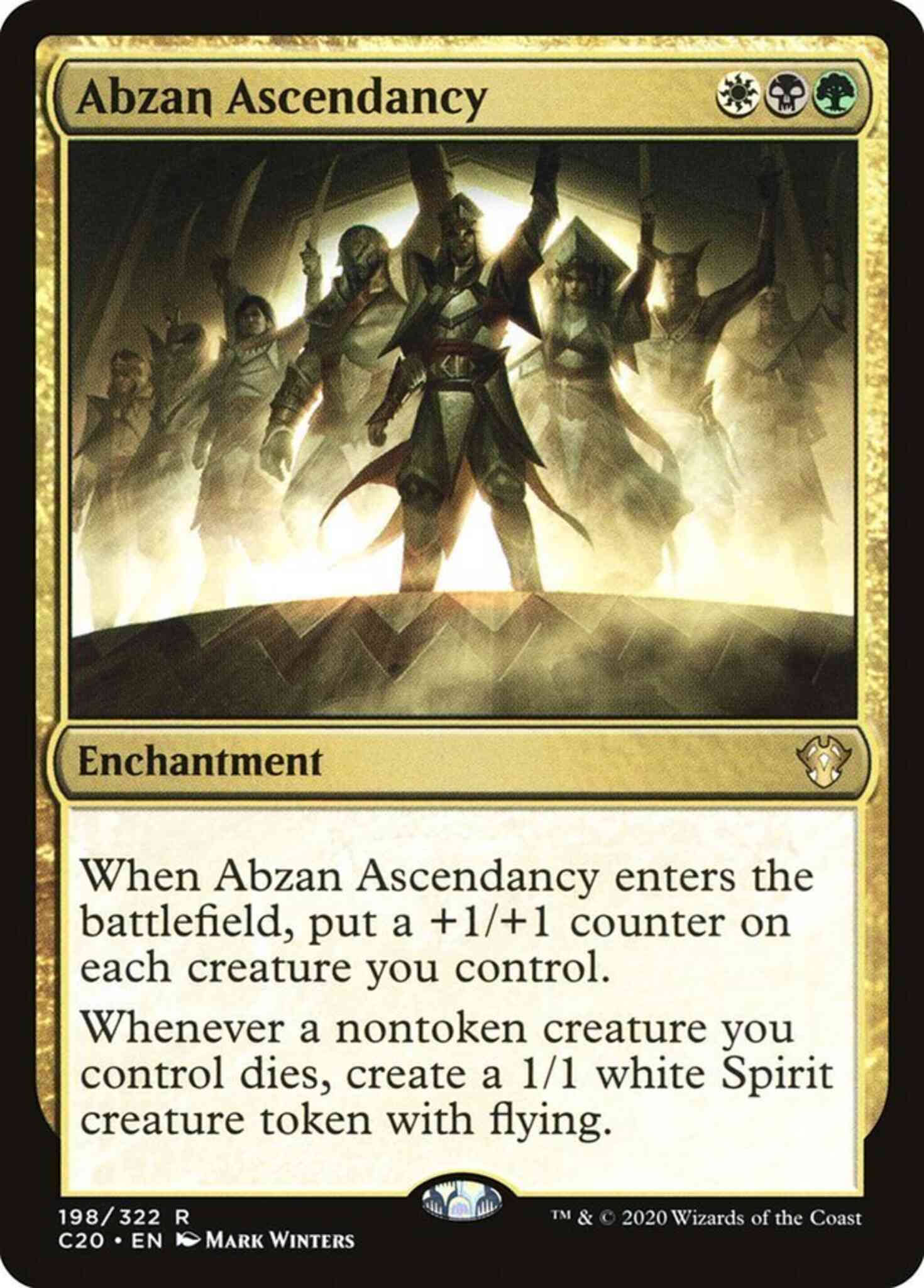 Abzan Ascendancy [198] [Commander 2020] [Non-Foil]