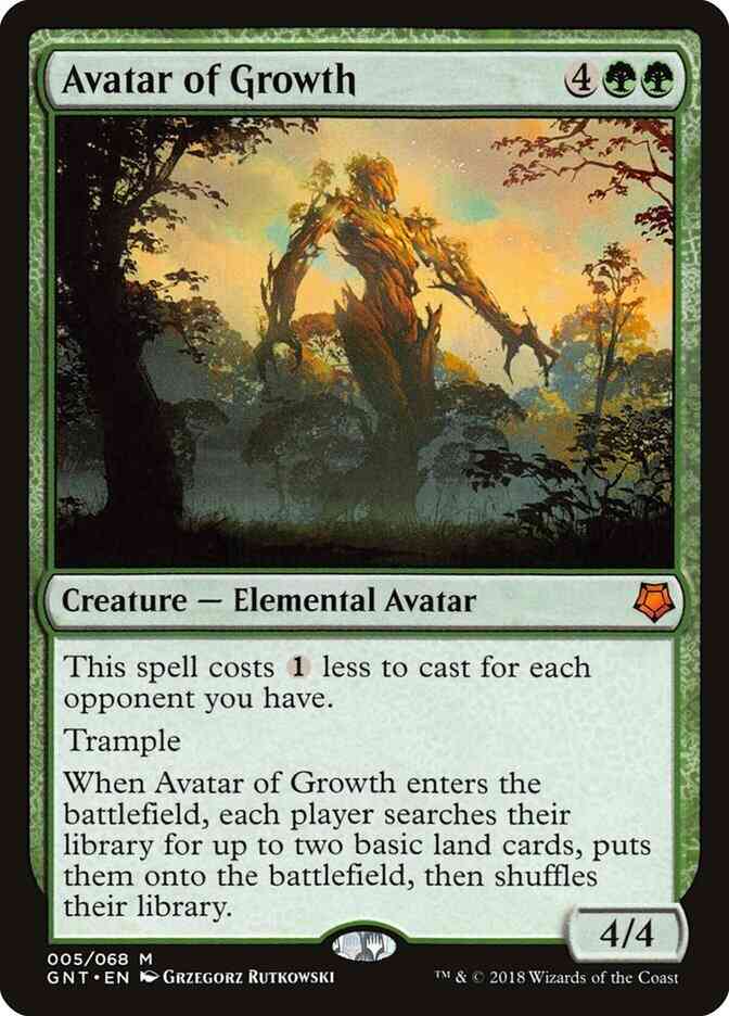 Avatar of Growth [5] [Game Night] [Non-Foil]