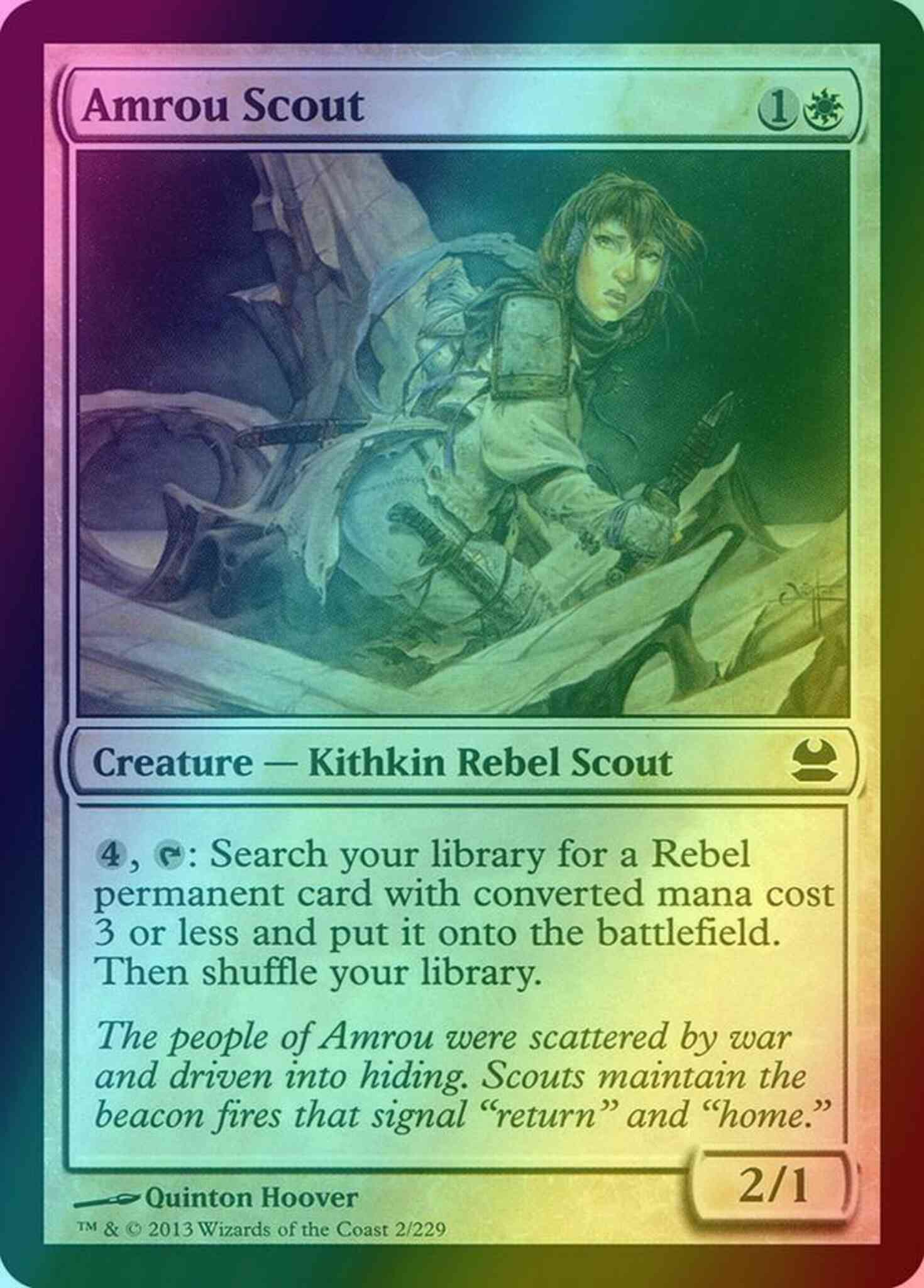 Amrou Scout [2] [Modern Masters] [Foil]