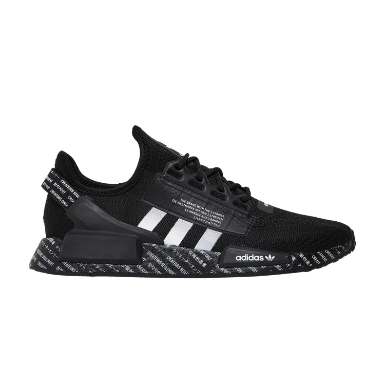 adidas NMD R1 V2 Script Black