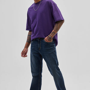 Navy Bootcut Jeans