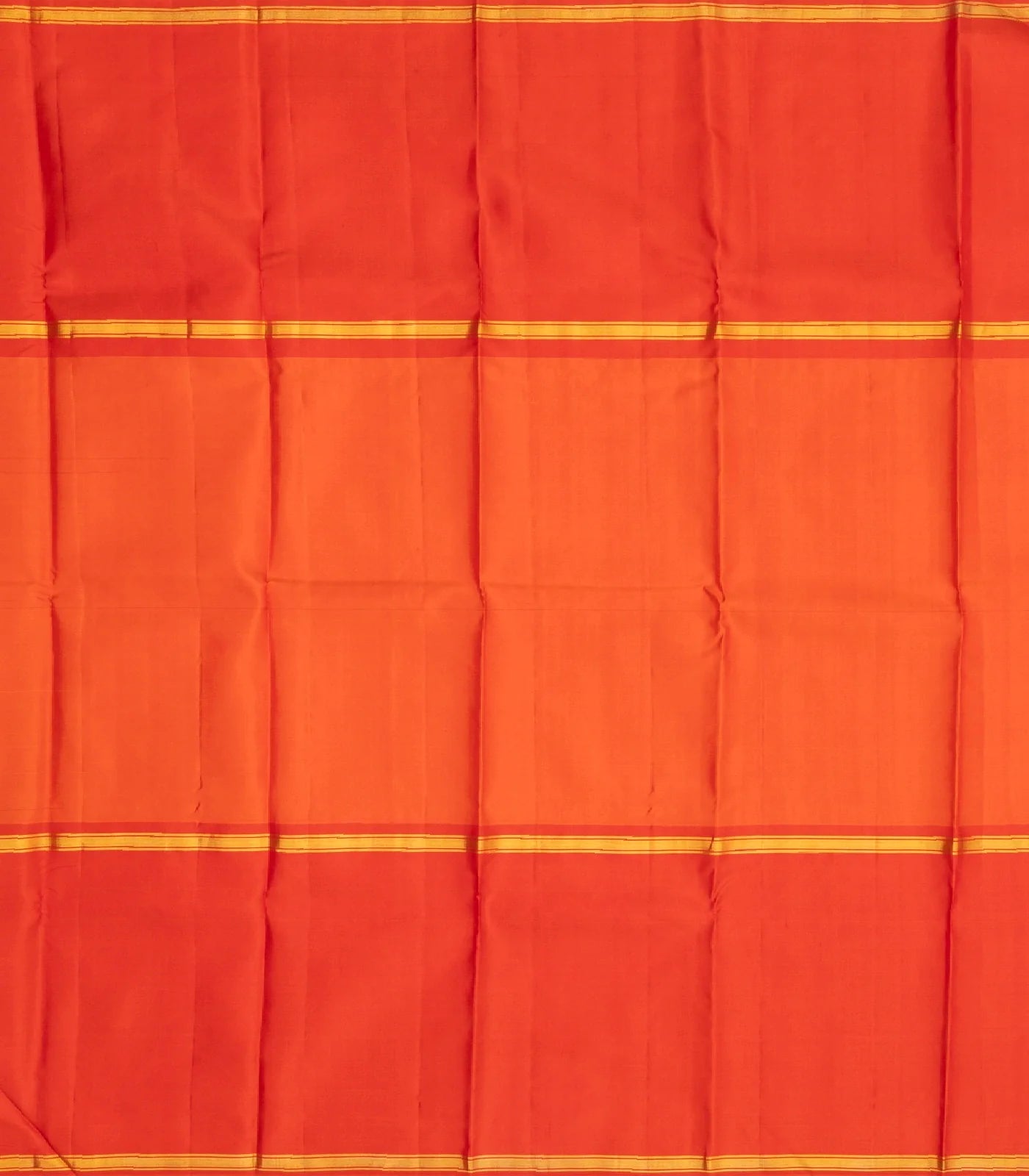 Grey Handloom Kanchipuram Korvai Silk Saree With Checks