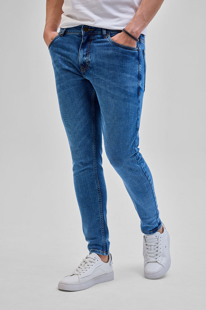 Blue Skinny Fit Jeans