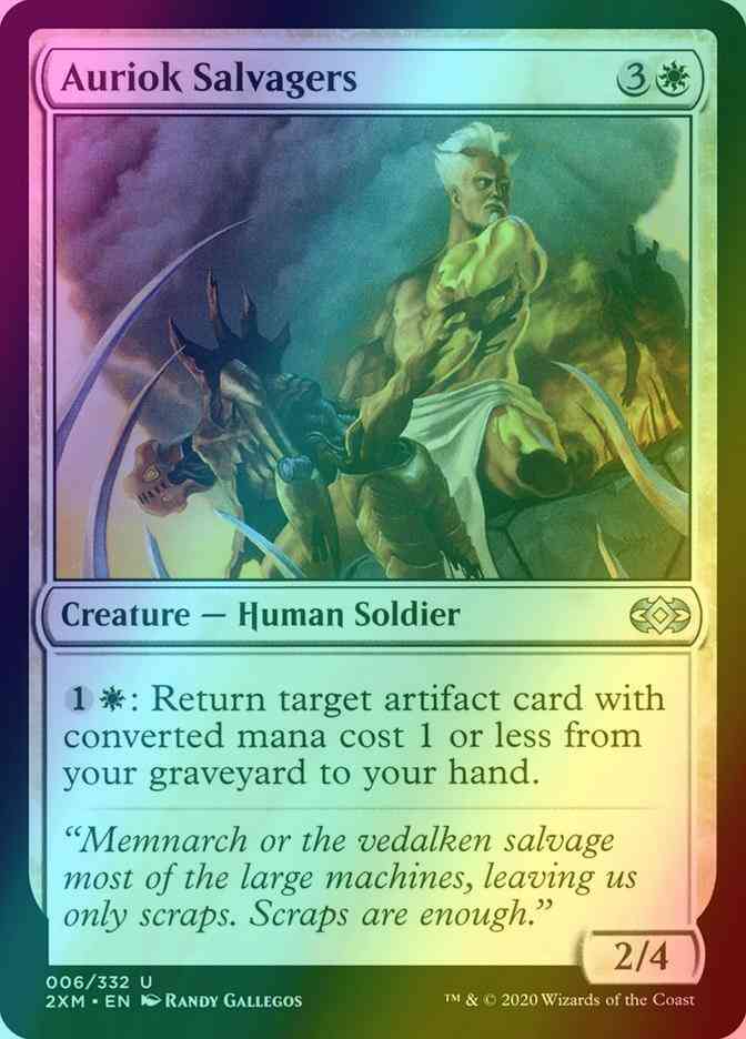Auriok Salvagers [6] [Double Masters] [Foil]