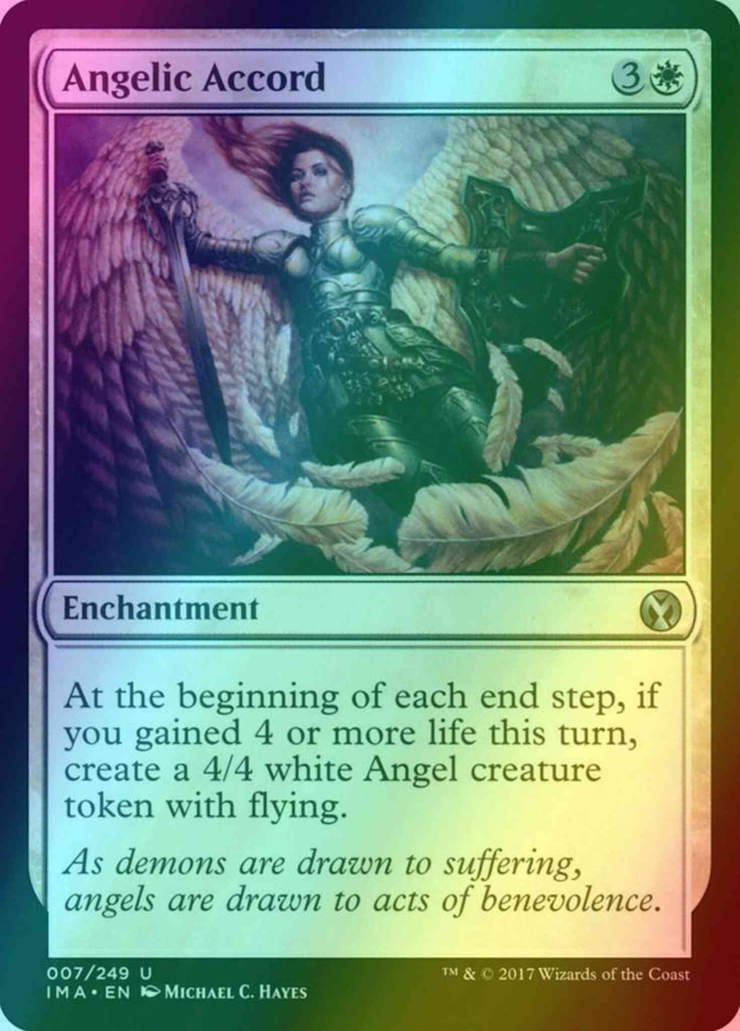 Angelic Accord [7] [Iconic Masters] [Foil]